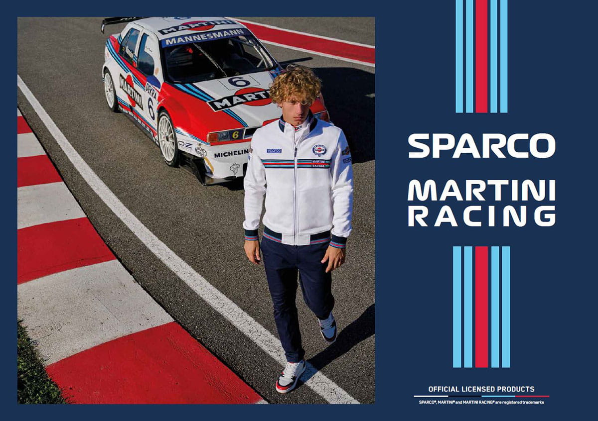 2026 Sparco COMPETITION H-2 PD Race Harness Martini Racing 6-Point FHR FIA