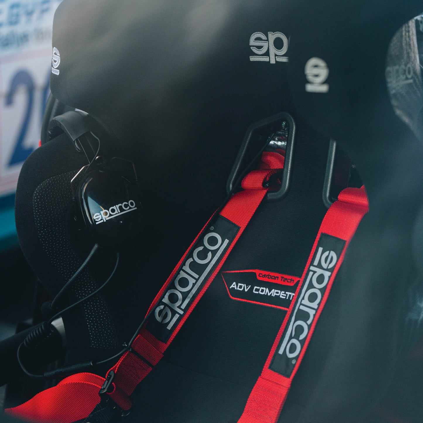2025 Sparco SPRINT+ Racing Seat Red Bucket Style Entry Level FIA Race Approved