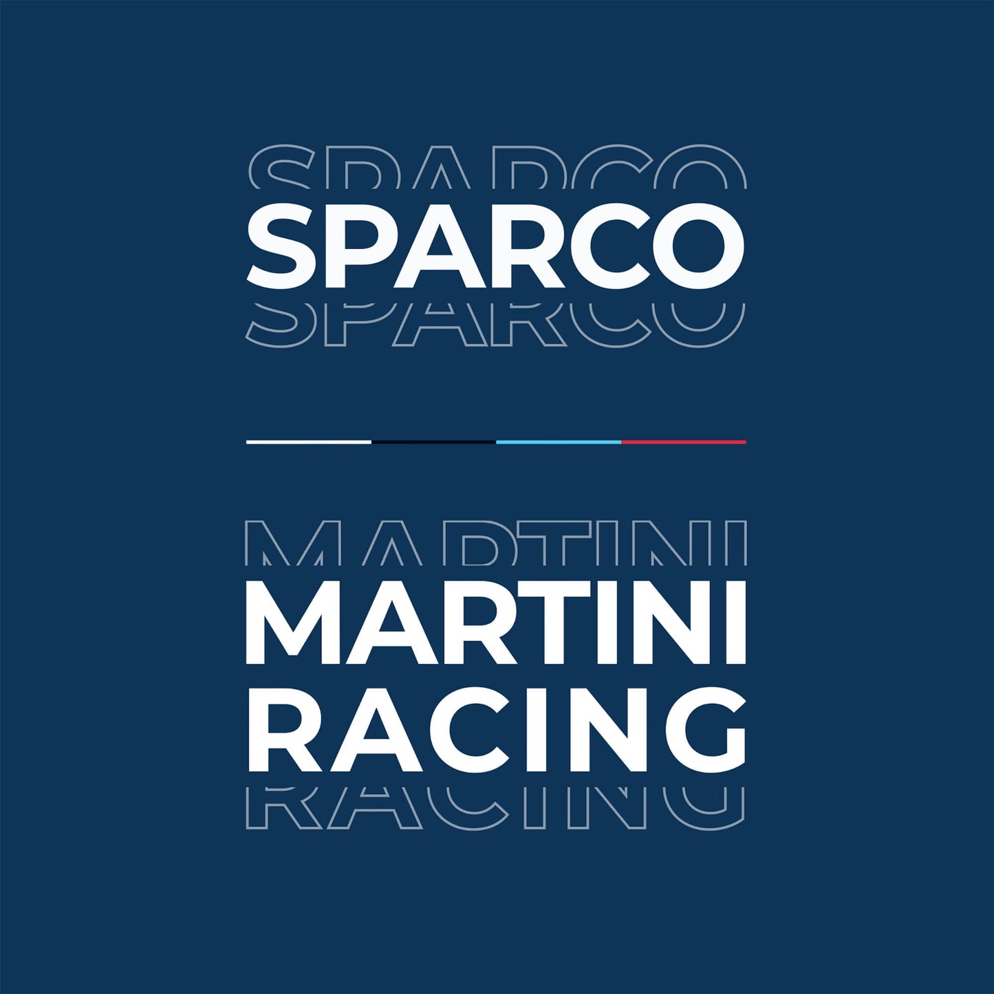 2026 Sparco COMPETITION H-2 PD Race Harness Martini Racing 6-Point FHR FIA
