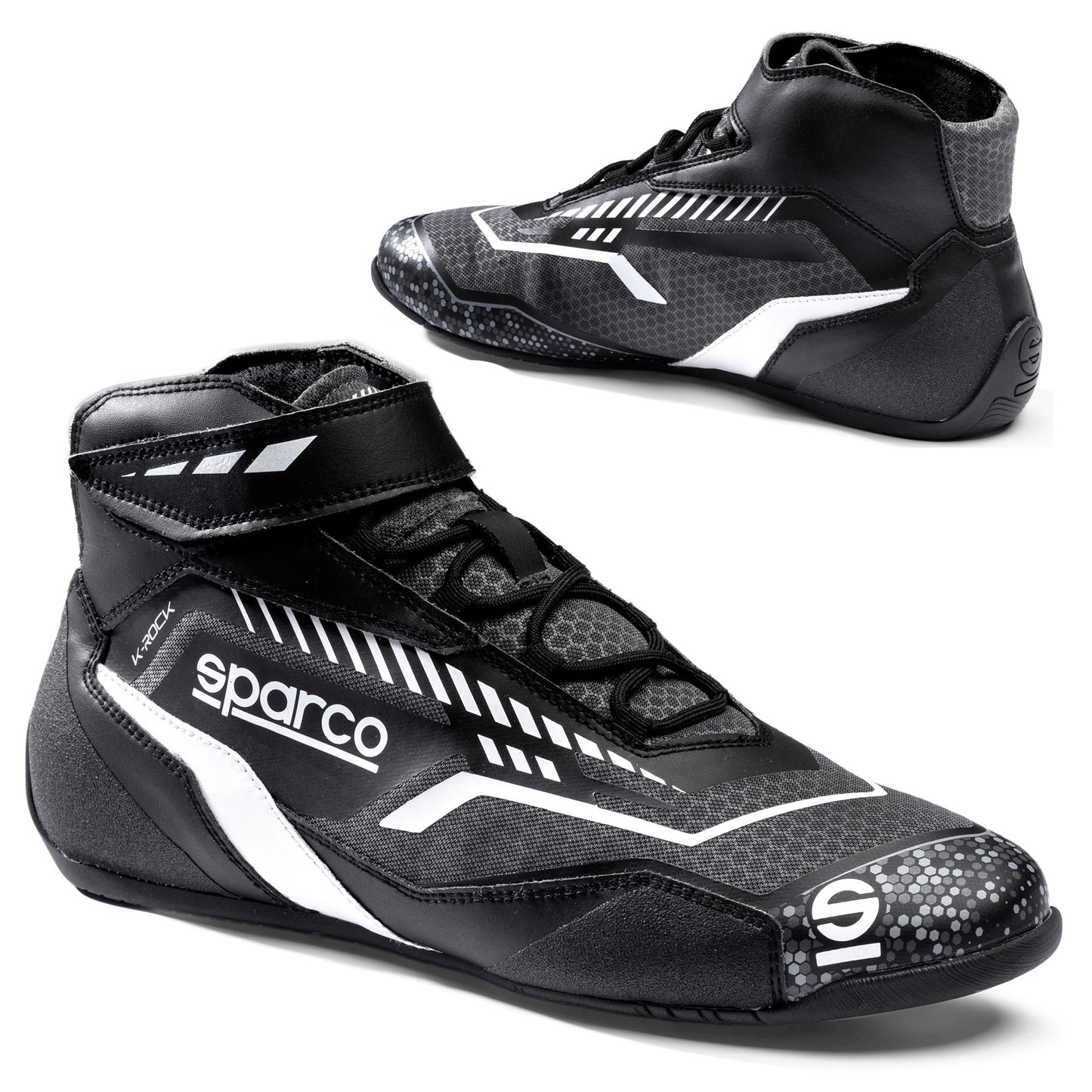 Botines de karting Sparco K-ROCK 2025 Zapatillas de kart en 4 colores nuevos Tallas para adultos y niños