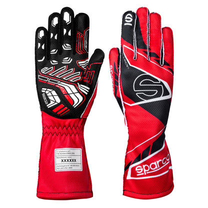 2026 Sparco K-ARROW+ Karting Gloves New Kart Homologation FIA 8877-2022 Approved