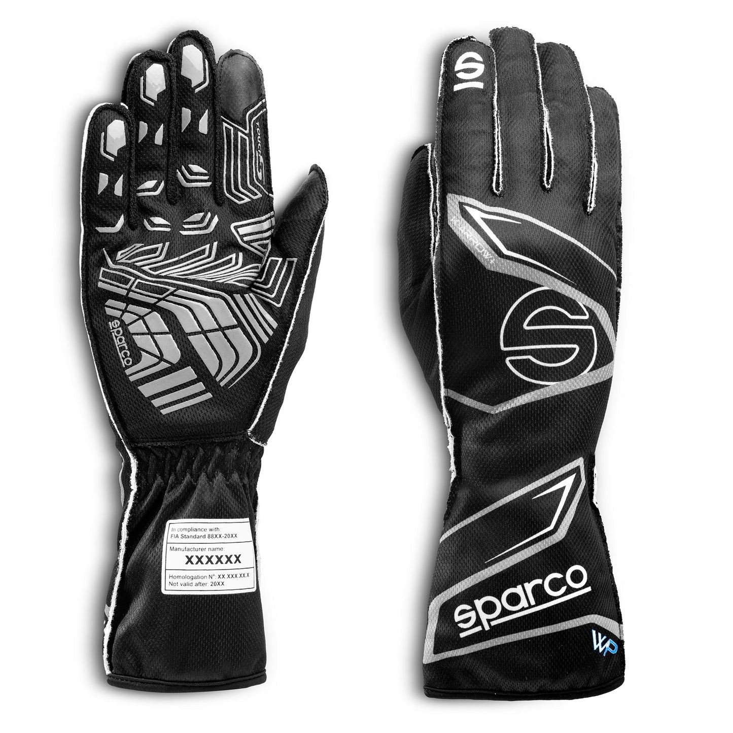 2026 Sparco K-ARROW+ WP Karting Gloves Waterproof Model Wet Races FIA Spec