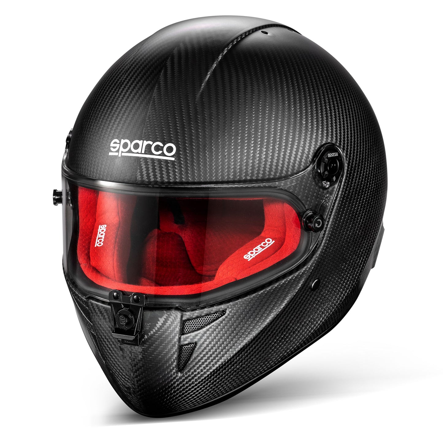 2025 Sparco STEALTH KF CARBON Karting Helmet New Model FIA 8878-2024 Approved