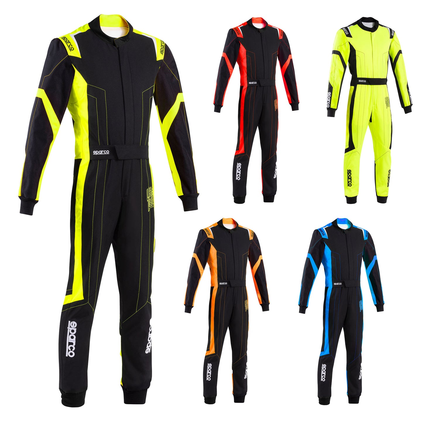 Sparco Kart Overall K48 THUNDER ADVANCED in 7 neuen Farben FIA 8877-2022