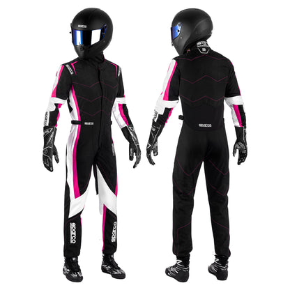 Sparco Damen Kartoverall K48 KERB ADV Damen Mädchen Passform FIA 8877-2022 Spezifikation