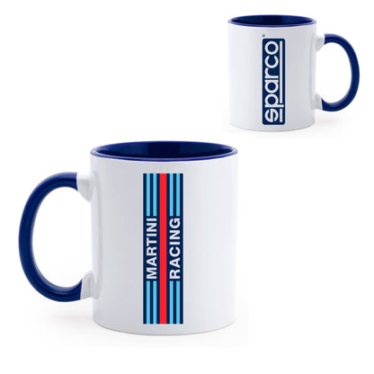 Sparco Martini Racing Kaffeetasse Keramik 350ml Original Offizielles Merchandise