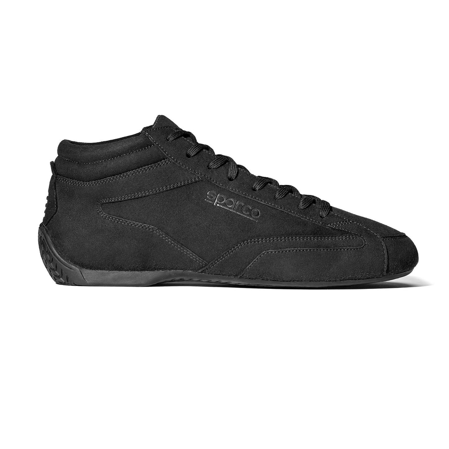 2026 Sparco S-DRIVE MID SUEDE Mid Cut Shoes Racing Style Track Days Leisure