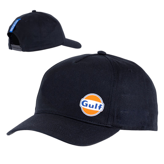Gorra de béisbol Sparco Gulf Racing 100% algodón Talla única Mercancía original del equipo