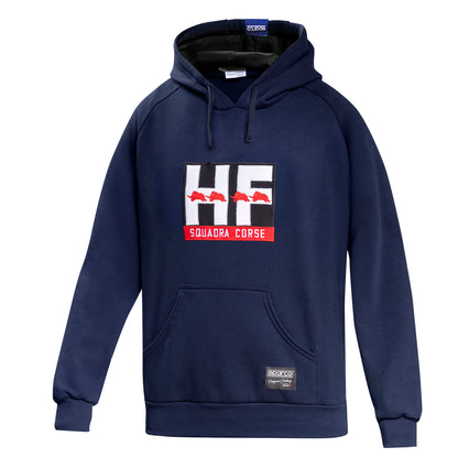 New 2025 Sparco Hoodie Lancia HF Squadra Corse Classic Retro Hoody Made in Italy