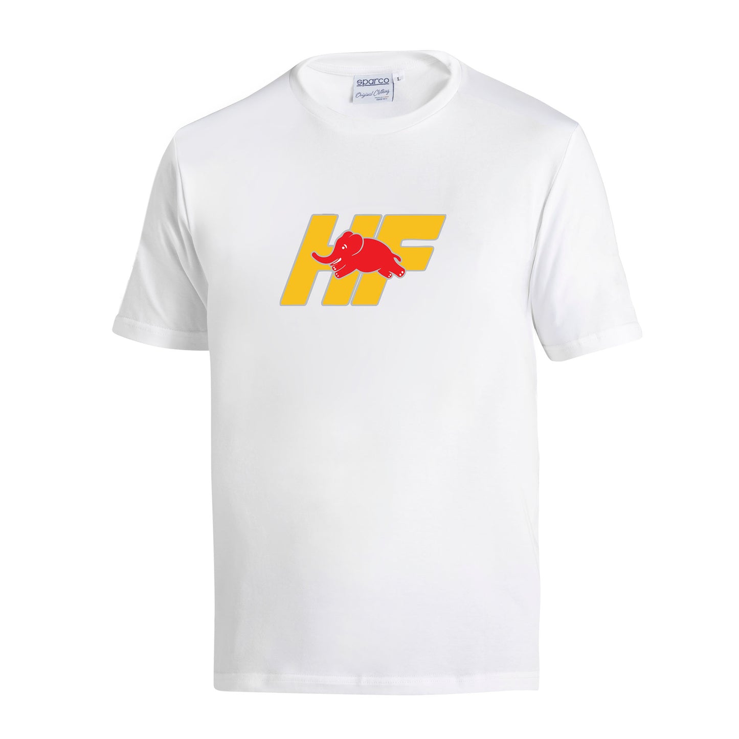 New 2025 Sparco T-Shirt Lancia Delta HF Integrale Big Logo Genuine Made in Italy
