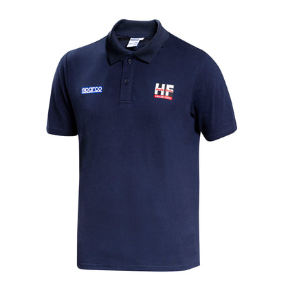 New 2025 Sparco Polo Shirt Lancia HF Squadra Corse Classic Design Made in Italy