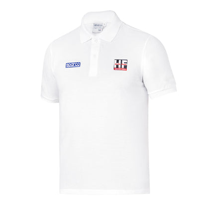New 2025 Sparco Polo Shirt Lancia HF Squadra Corse Classic Design Made in Italy