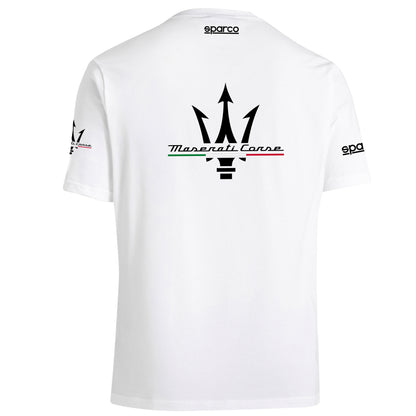 2026 Sparco MASERATI CORSE Mens T-Shirt Tee Official Genuine Merchandise