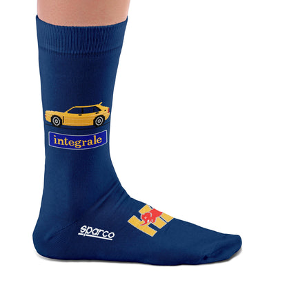 2026 Sparco Lancia Socks Delta Integrale HF Car Print Design Size EU 41-46