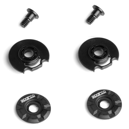 2025 Sparco STEALTH RF Racing Helmet Visor Fastener Kit Genuine Accessory Part
