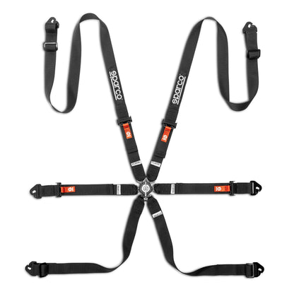 2026 Sparco COMPETITION H-2 PU Racing Harness Belts Pull-Up Type FHR FIA