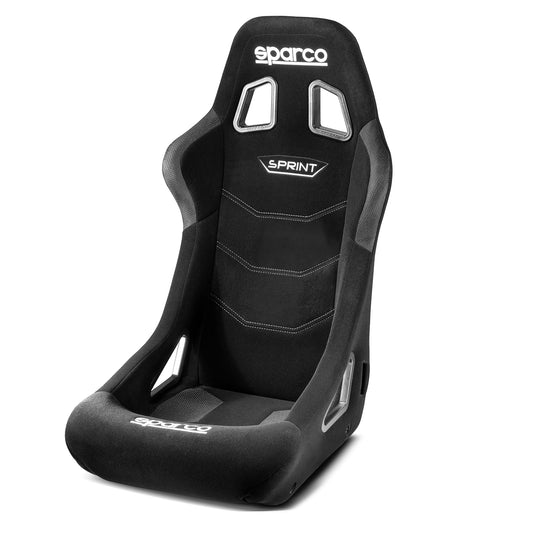 2025 Sparco SPRINT+ Racing Seat Black Bucket Style Entry Level FIA Race Approved
