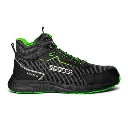 Sparco NAOKI Sicherheitsstiefel Traction S3S Line Arbeitsschuhe Mechaniker Wasserabweisend