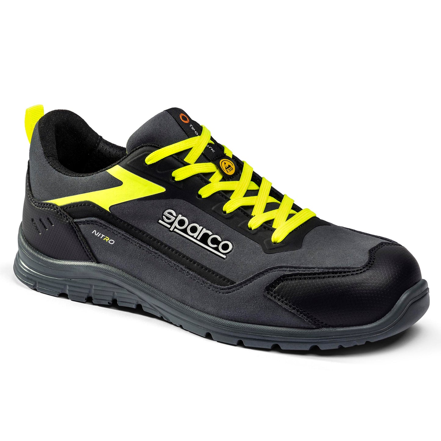 2026 Sparco NITRO ADVANCED S3S Safety Shoes Work Trainers Mechanic Waterproof