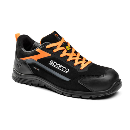 2026 Sparco NITRO ADVANCED S3S Safety Shoes Work Trainers Mechanic Waterproof
