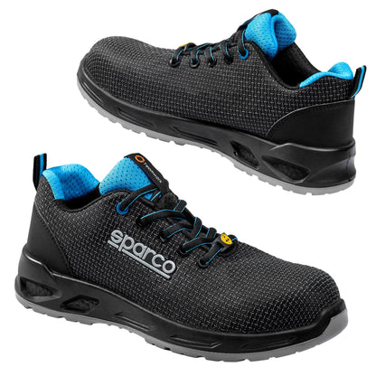 Sparco HORIZON TEK S3 Sicherheitsschuhe Sneaker Mechaniker Boxencrew Arbeitszertifiziert S3S