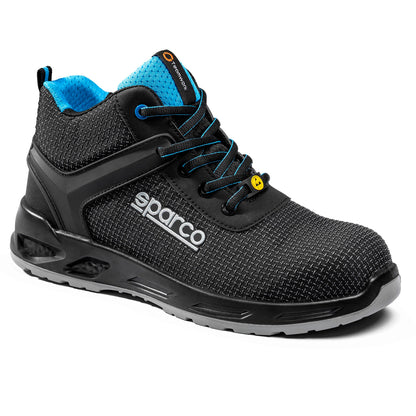 Sparco HORIZON TEK S3 Sicherheitsschuhe Stiefel Mechaniker Boxencrew Arbeitsschuhe S3S