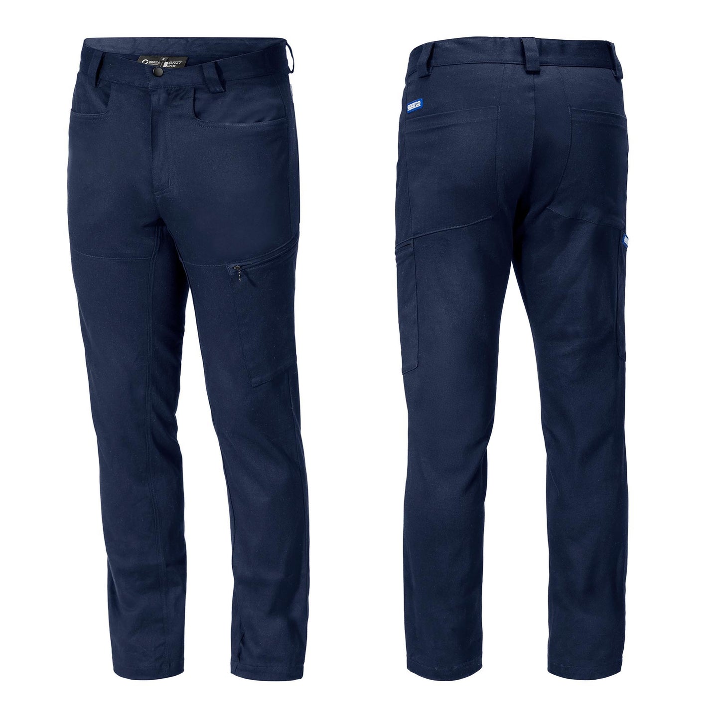 2026 Sparco GRIT Mens Trousers Pants Mechanic Workwear 245gsm Cotton XS-3XL