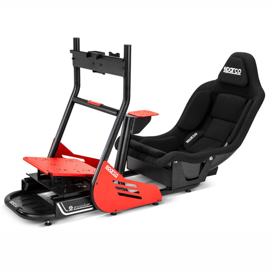 2025 Sparco EVOLVE GP PRO Sim Racing Chassis Rig with F1 Style Seat in Black
