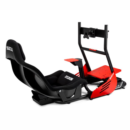 Sparco Gaming EVOLVE GP PRO Racing Sim Rig Frame Cockpit with F1 Style Race Seat - raceforglory.store