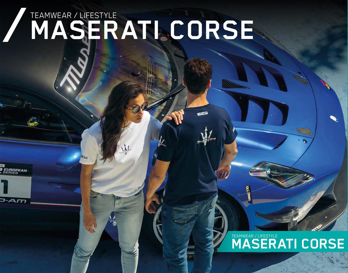 2026 Sparco MASERATI CORSE Softshell Jacket 3-Layer Waterproof Mens Coat