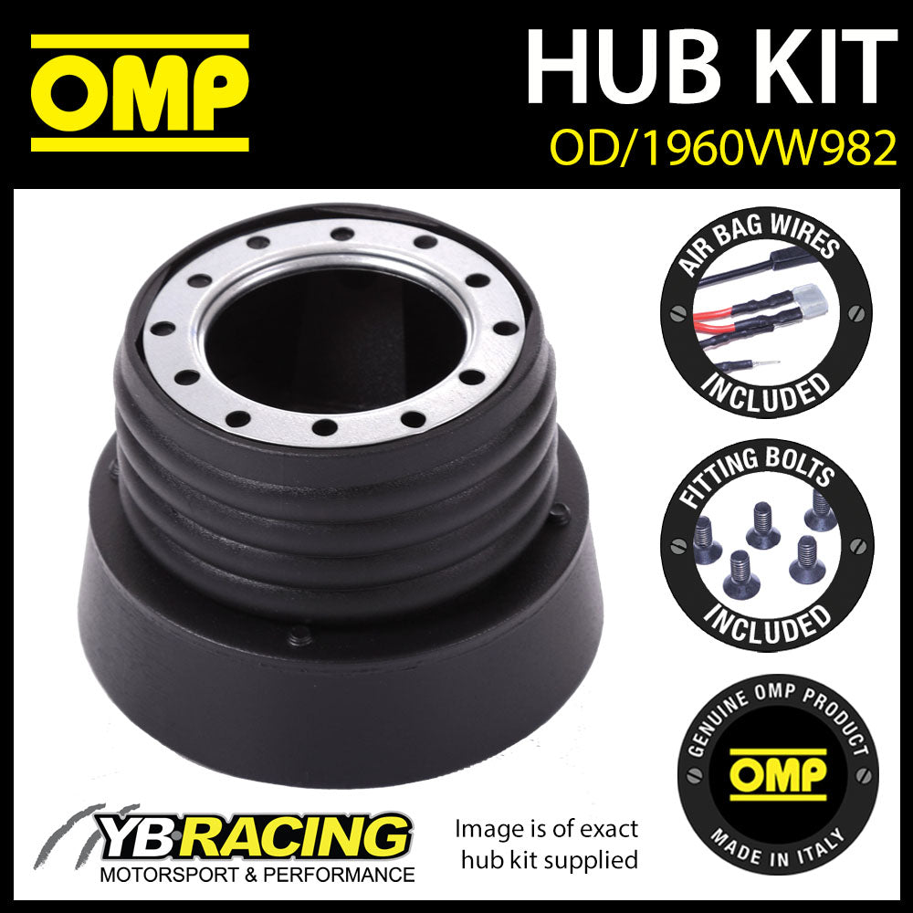 OMP Steering Wheel Hub Boss Kit fits VW POLO MK6 ALL 2017- [OD/1960VW982]