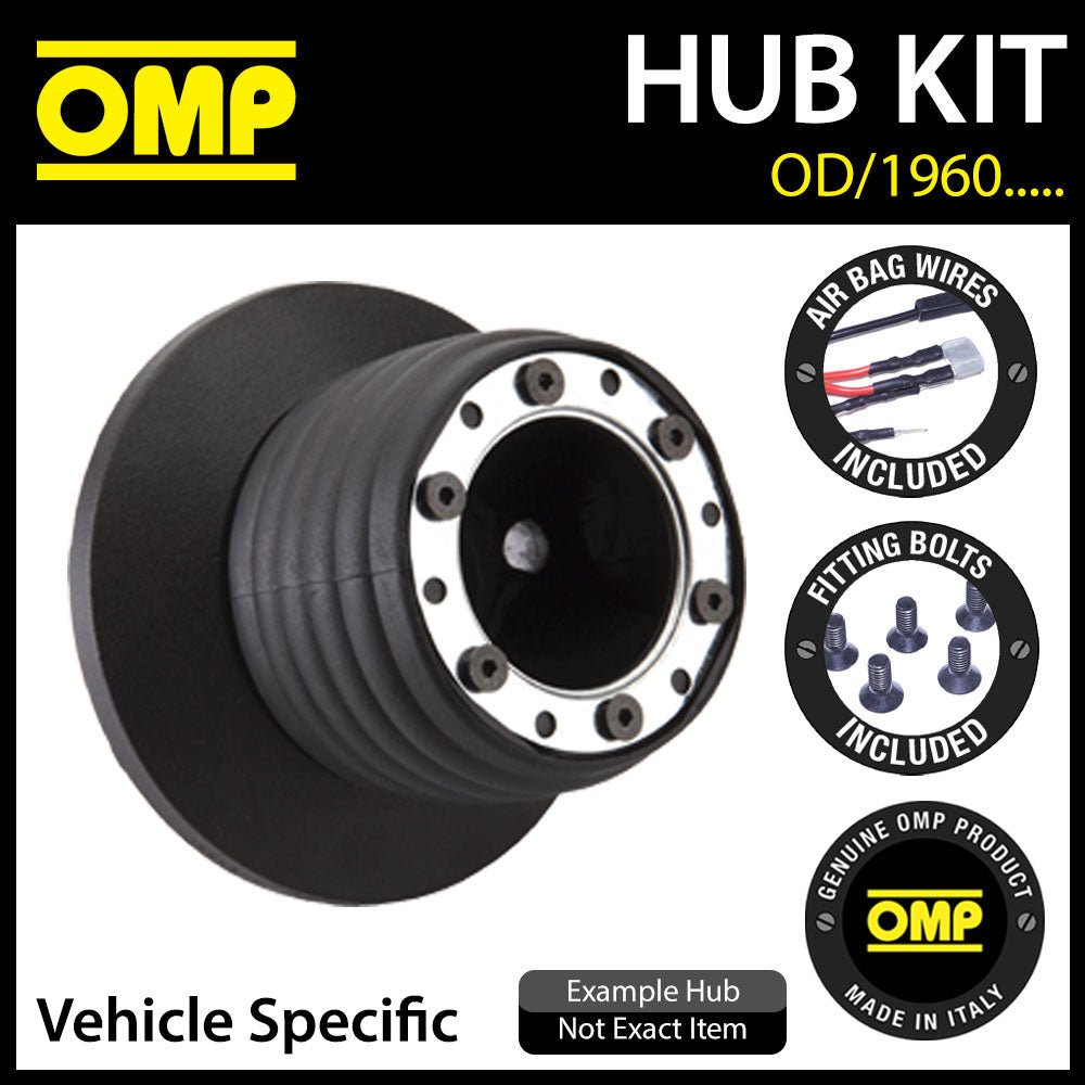 OMP Steering Wheel Hub Boss Kit fits VW POLO MK6 ALL 2017- [OD/1960VW982]