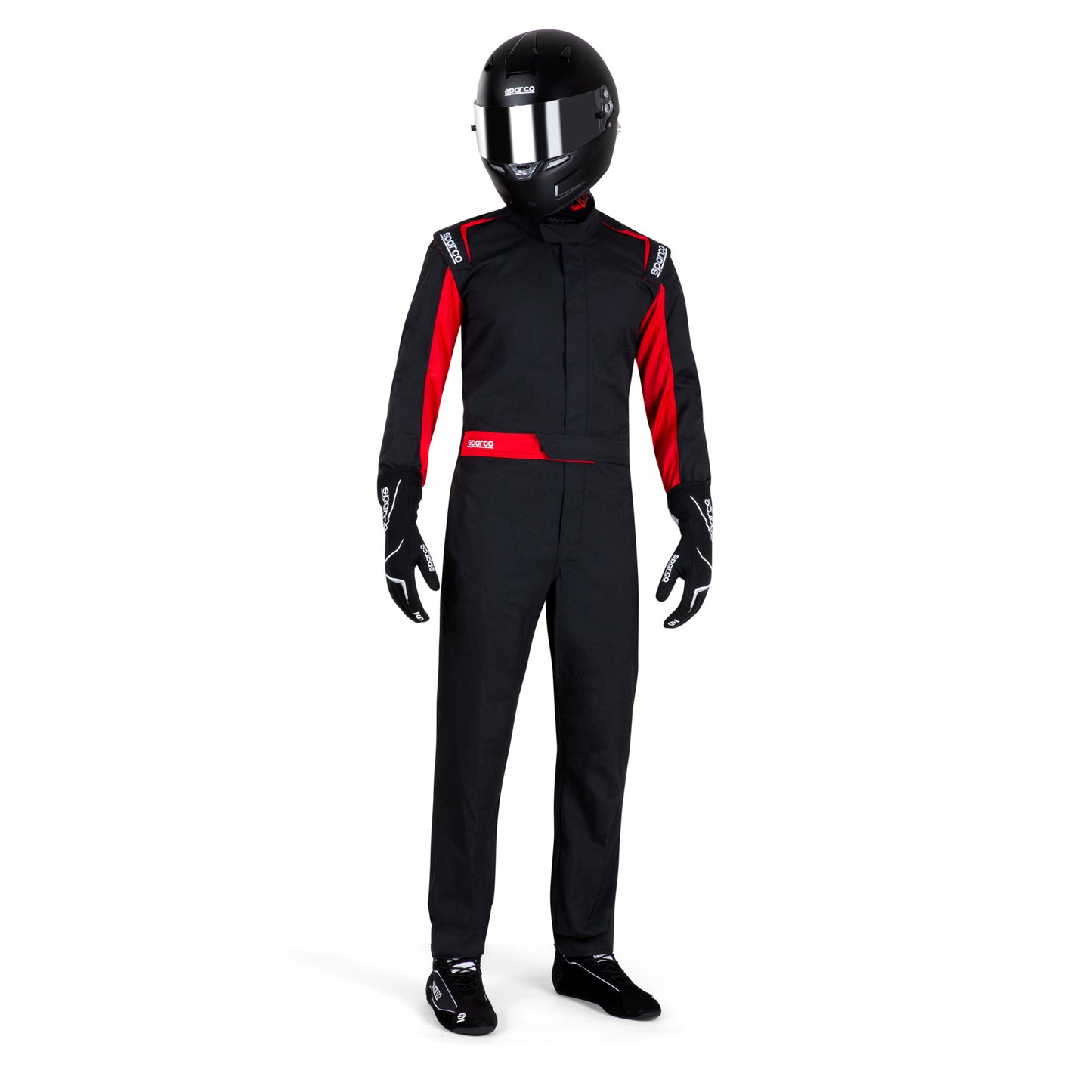 001059 Sparco One Race Suit Basic Overalls Karting Mechanic Pitcrew Sizes S-XXL - raceforglory.store