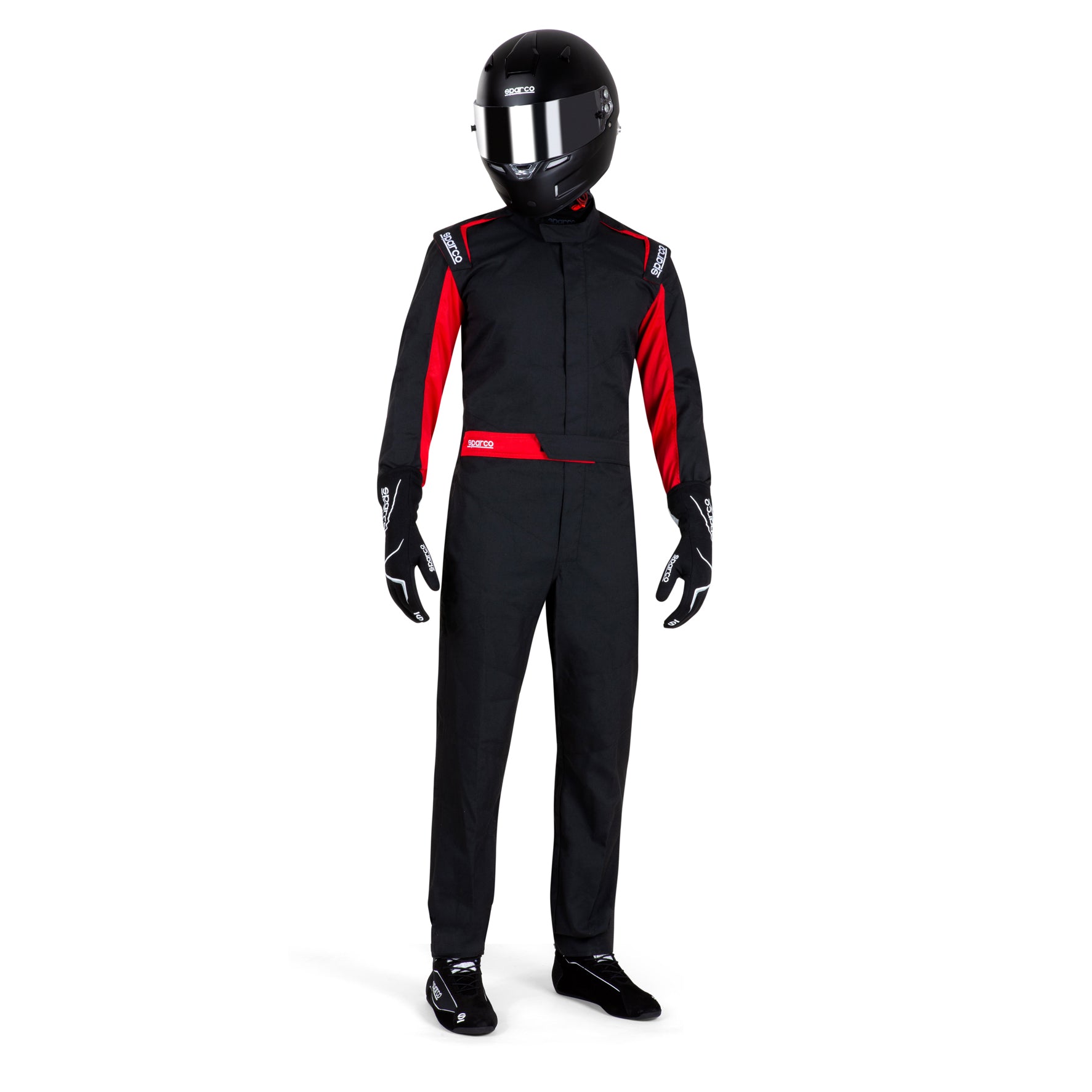 001059 Sparco One Race Suit Basic Overalls Karting Mechanic Pitcrew Sizes S-XXL - raceforglory.store