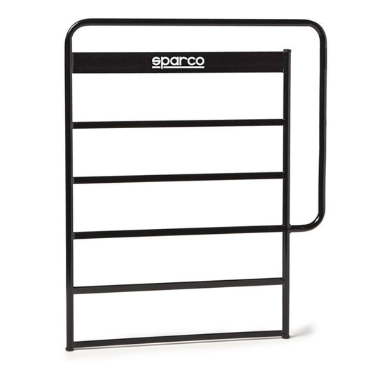 00594T Sparco Pit Board Frame Only Black Aluminium 4-Row Reflection Proof - raceforglory.store