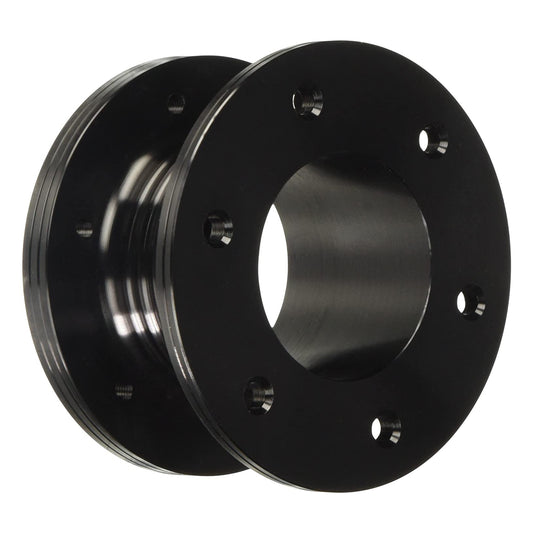 Sparco Steering Wheel Spacer 50mm Anodized Black Aluminium for 6-Hole Hub Boss