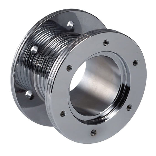 Sparco Steering Wheel Spacer 50mm Anodized Silver Aluminium for 6-Hole Hub Boss