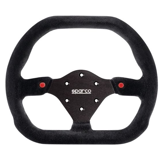 Volante Sparco P310 Ante Negro 310mm Botones para Coches de Carreras GT