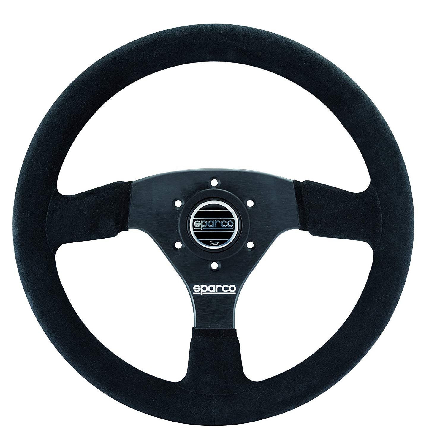 Volante de gamuza Sparco R323 de 330 mm y acople para AUDI TT TODOS (8N) de 1998 a 2006