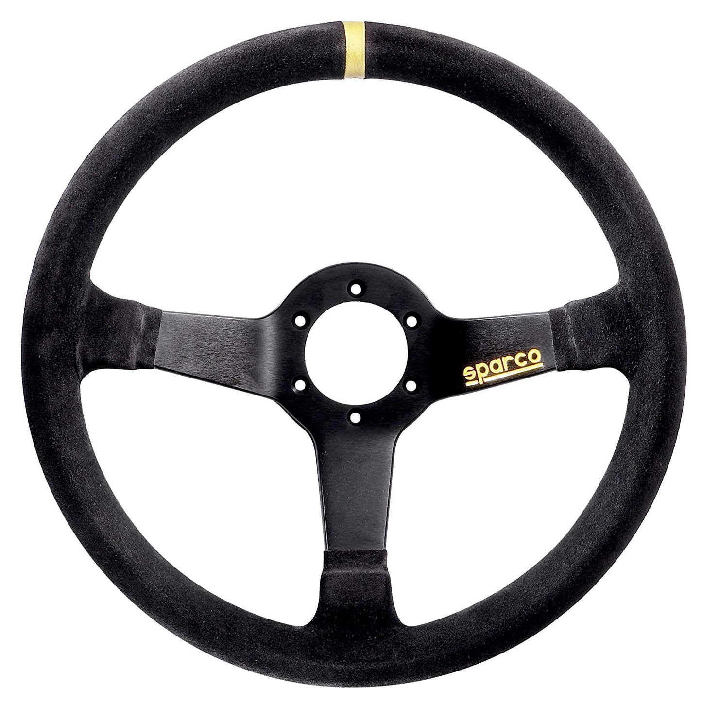 Sparco R345 Wildlederlenkrad 350mm & Nabe passend für PEUGEOT 205 GTI 07/87 bis 07/93