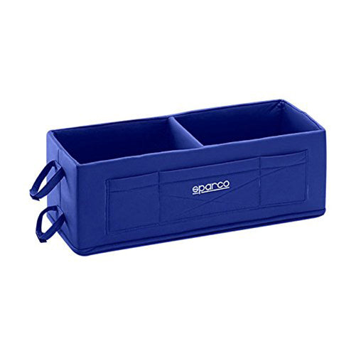 Sparco Helmet Box BLUE Storage Scratch Resistant Holds 2 Helmets for Race Rally