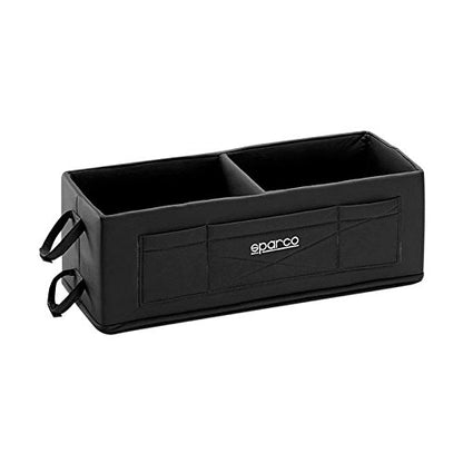Sparco Helmet Box BLACK Storage Scratch Resistant Holds 2 Helmets for Race Rally