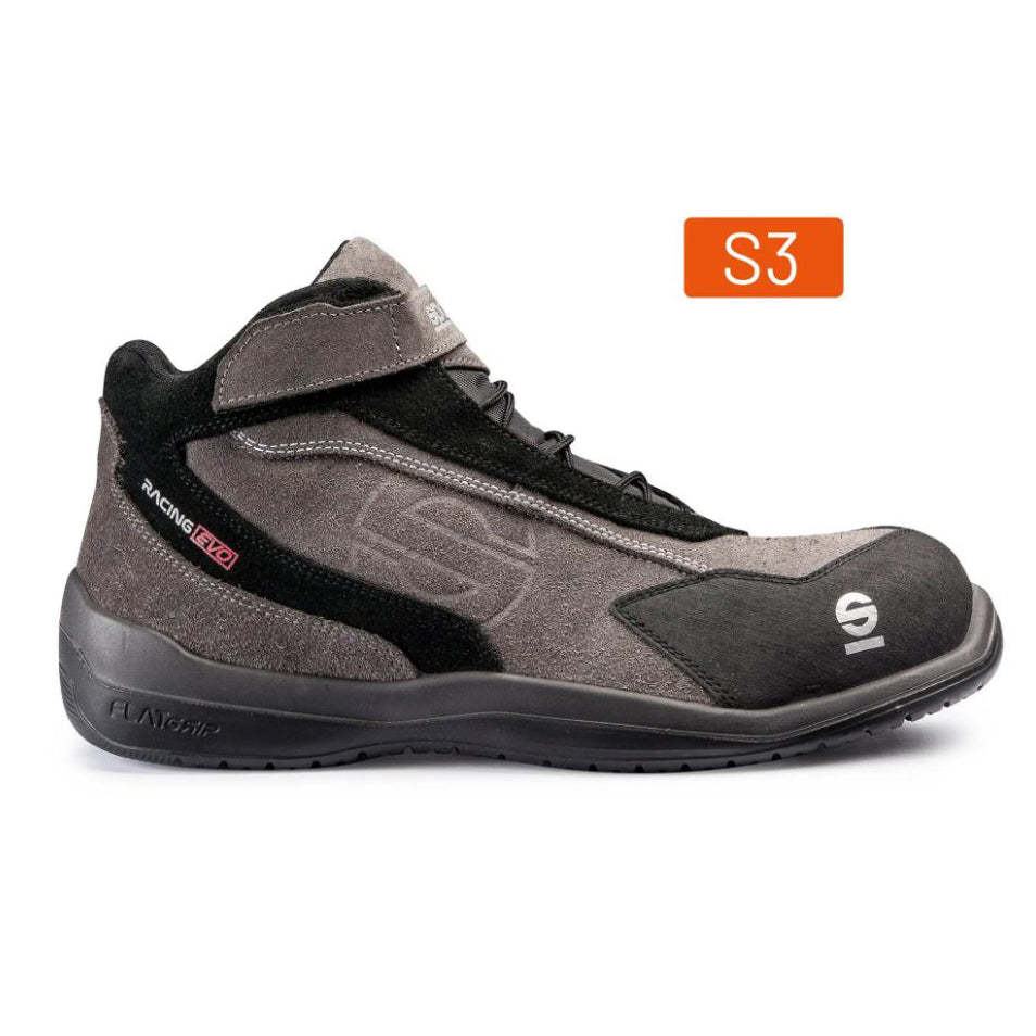 07515 Sparco RACING EVO S3 SRC Work Boots Safety Footwear Suede Leather Nubuck - raceforglory.store