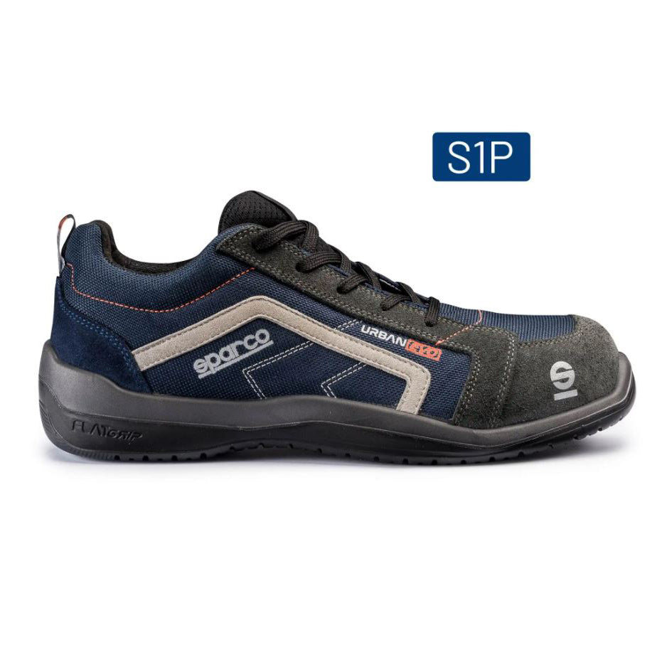 07518 Sparco URBAN EVO Safety Footwear S1P SRC Work Trainers Mechanic Pitcrew - raceforglory.store