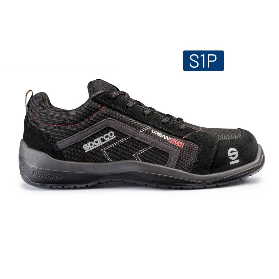 07518 Sparco URBAN EVO Safety Footwear S1P SRC Work Trainers Mechanic Pitcrew - raceforglory.store