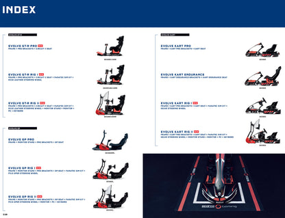 Sparco Evolve Gaming Pro Sim Kart Sitz Endurance E-Sports Simulator PC Sim Race