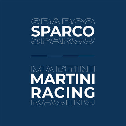 Sparco Martini Racing Polo Shirt Mens Iconic Lancia Rally Team Retro Edition