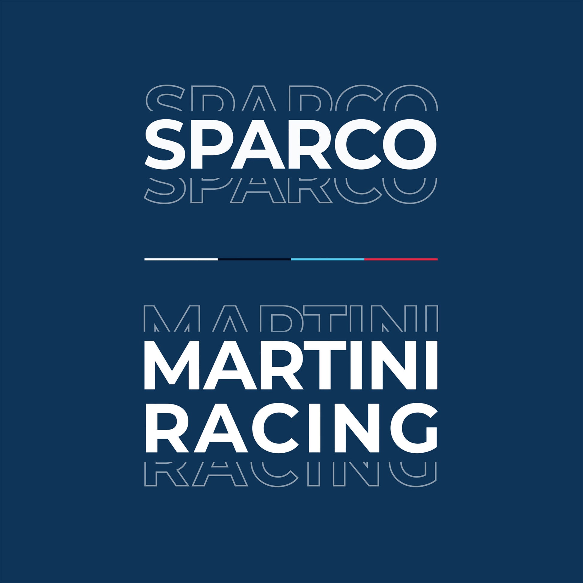 Sparco CLUB Harness Martini Racing Edition 3-Point ECE Spec for Road or Track - raceforglory.store