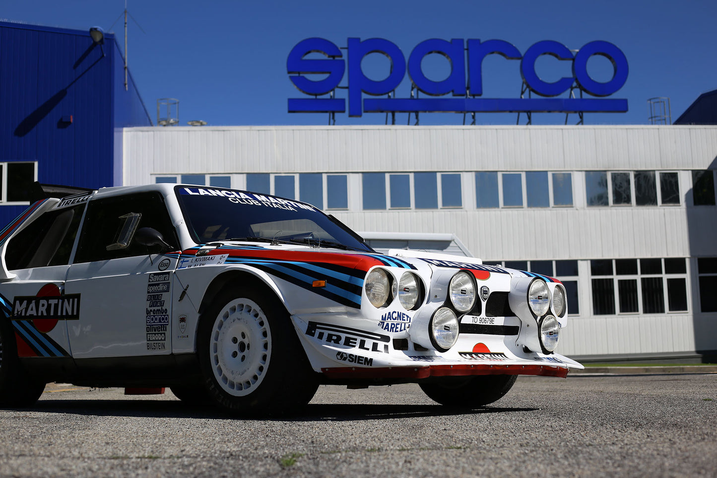 0012A7MR Sparco Trainers Martini Racing Special Edition Lancia Rally Retro Style - raceforglory.store