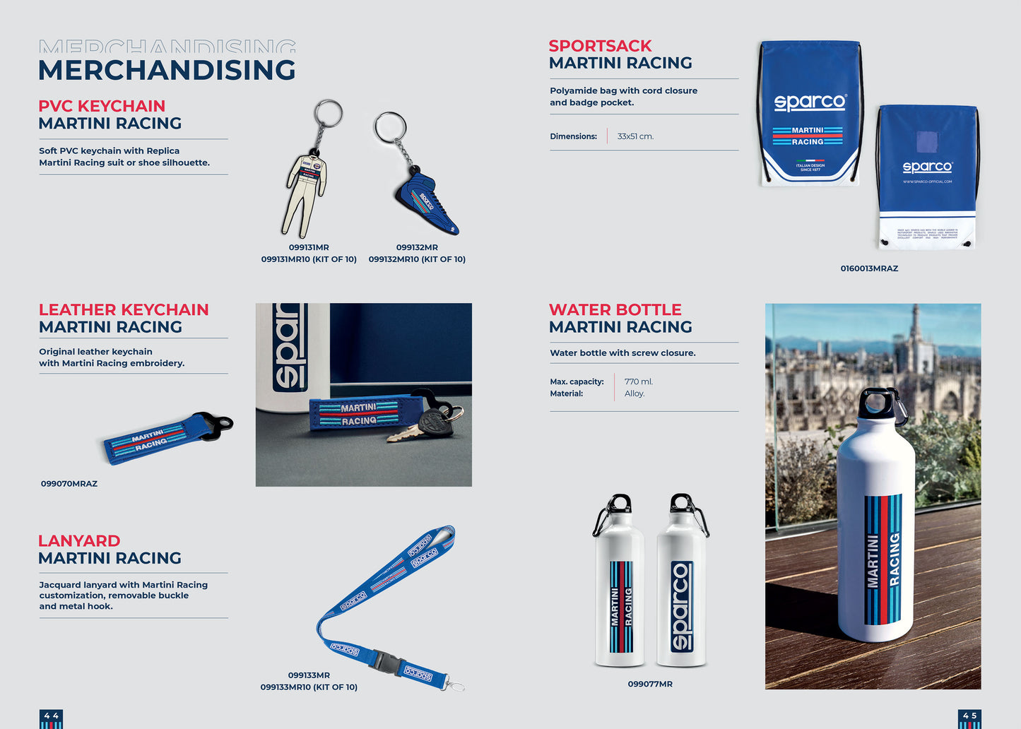Sparco Martini Racing Umhängeband Halsband Tickethalter World Rally Merchandise